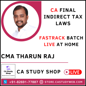 CMA Tharun Raj Final IDT Live at Home