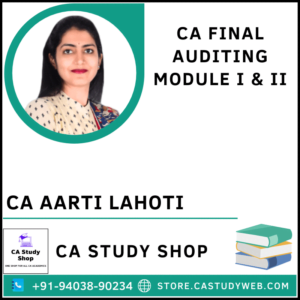 CA Aarti Lahoti Audit Main Book CA Final