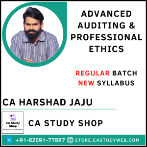 CA Harshad Jaju CA Final New Syllabus Auditing