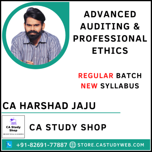 CA Harshad Jaju CA Final New Syllabus Auditing