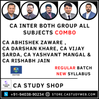 CA Inter Both Group All Subjects Regular Batch Combo by Ekatvam Academy