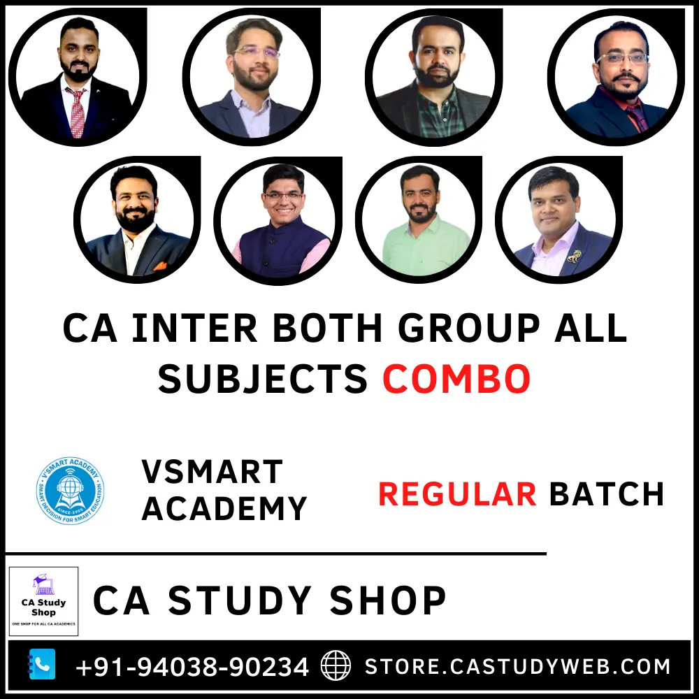 CA Inter Both Group Combo by VSmart Academy