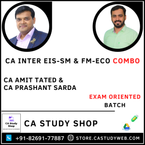 CA Amit Tated CA Prashant Sarda EIS SM FM Eco Exam Oriented Combo