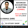 CA Rahul Garg New Syllabus Inter Advanced Accounts & Costing Combo
