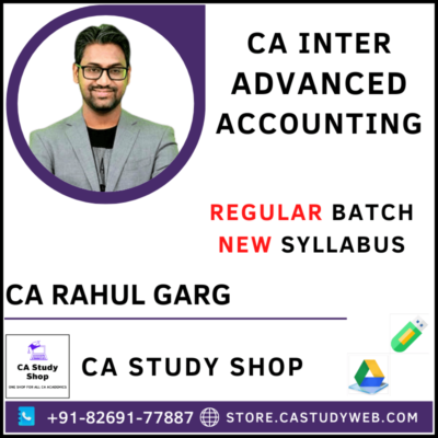 CA Rahul Garg Inter Advanced Accounting Full Course