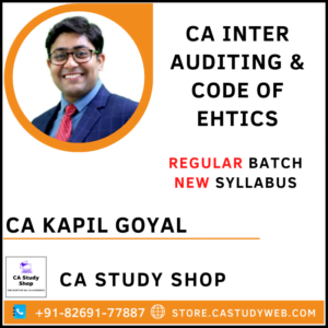 CA Kapil Goyal CA Inter New Syllabus Audit Pendrive Classes