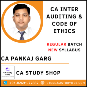 CA Pankaj Garg Inter Audit New Syllabus
