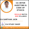 CA Sarthak Jain CA Inter New Syllabus Audit