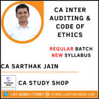 CA Sarthak Jain CA Inter Audit