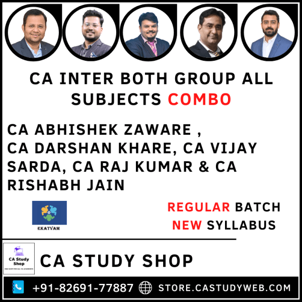 New Syllabus Inter Both Group All Subjects Combo by Ekatvam Academy