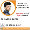 CA Harsh Gupta CA Inter Law Full Course 