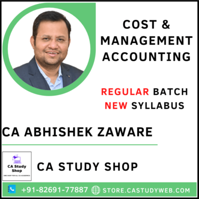 CA Abhishek Zaware Inter Costing Full Course