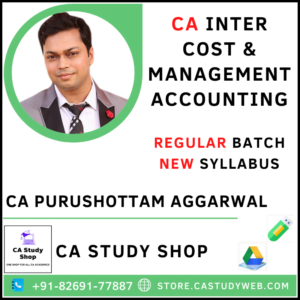 CA Purushottam Aggarwal Inter New Syllabus Costing