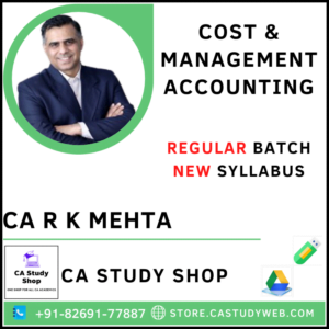 CA RK Mehta Inter New Syllabus Costing