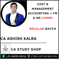 CA Inter Costing and FM SM Combo by CA Ashish Kalra
