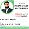 CA Vinod Reddy Inter Costing Regular Batch