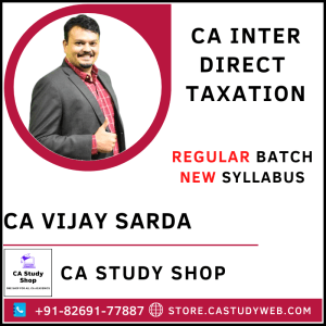 CA Vijay Sarda New Syllabus Inter DT