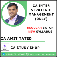 CA Amit Tated Inter SM Full Course