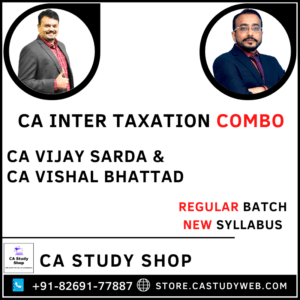 New Syllabus Inter DT IDT Combo by CA Vijay Sarda CA Vishal Bhattad
