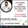 CMA Inter CA Satish Jalan CA FM OM MA Combo