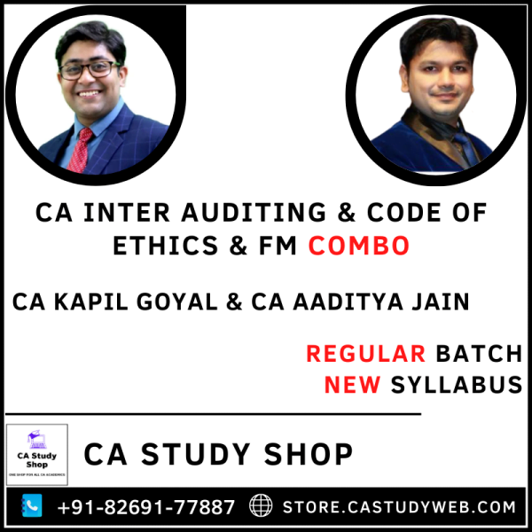 CA Kapil Goyal CA Aaditya Jain New Syllabus Audit FM Combo