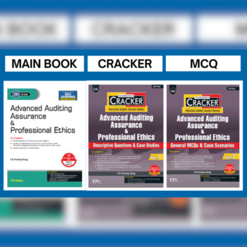 CA Pankaj Garg CA Final Audit Main and Cracker Book Combo
