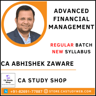 CA Abhishek Zaware Final AFM Full Course