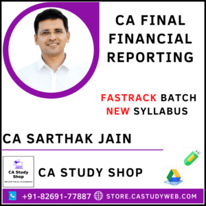 CA Sarthak Jain Final New Syllabus FR Fastrack