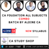 CA Foundation All Subjects Combo by Aldine CA