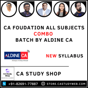 CA Foundation New Syllabus Classes By Aldine