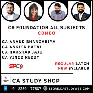 CA Foundation New Syllabus All Subjects Combo by Swapnil Patni Classes