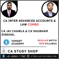 Inter Adv Acc Law Combo by CA Jai Chawla & CA Shubham Singhal