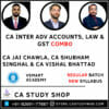 Inter New Syllabus Adv Acc Law GST Combo by VSmart Academy