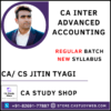 CA Jitin Tyagi New Syllabus Inter Advanced Accounts