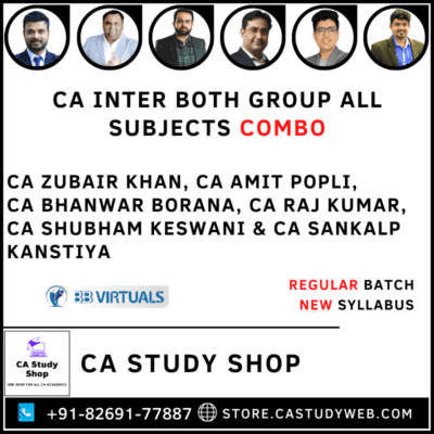 CA Inter New Syllabus Both Group Combo by BB Virtuals