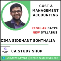 CIMA Siddhant Sonthalia Inter Costing Full Course