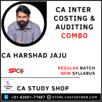 CA Inter Costing and Auditing Combo by CA Harshad Jaju