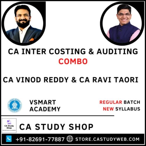 Inter Costing Audit Combo by CA Vinod Reddy CA Ravi Taori