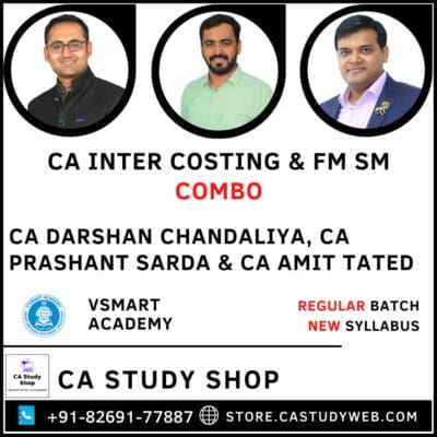 Inter Costing FM SM Combo by CA Darshan Chandaliya CA Prashant Sarda CA Amit Tated