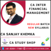 CA Sanjay Khemka CA Inter New Syllabus FM