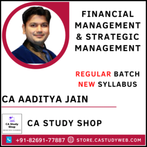 CA Aaditya Jain New Syllabus FM SM