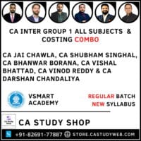 Inter Group I All Subject & Costing Combo by VSmart Academy