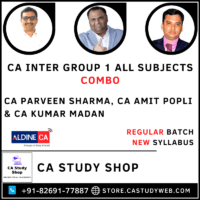 Inter Group 1 All Subjects Combo by CA Parveen Sharma CA Amit Popli CA Kumar Madan