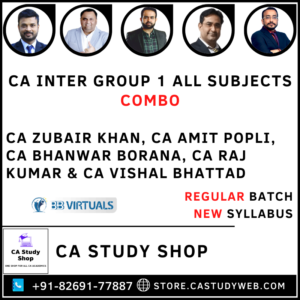 CA Inter New Syllabus Group I Combo by BB Virtuals