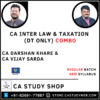 New Syllabus Inter Law Taxation DT Only Combo by CA Darshan Khare CA Vijay Sarda