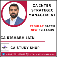 CA Rishabh Jain Inter SM Full Course