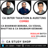CA Inter New Syllabus Taxation & Auditing Combo by CA Bhanwar Borana CA Vishal Bhattad CA Shubham Keswani