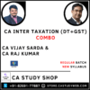 New Syllabus Inter Taxation Combo by CA Vijay Sarda CA Raj Kumar