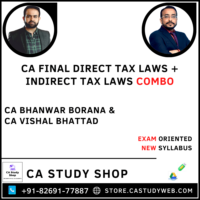 Final DT IDT Exam Oriented by CA Bhanwar Borana and CA Vishal Bhattad