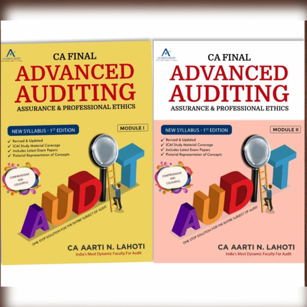 CA Aarti Lahoti Audit Main Book CA Final New Syllabus